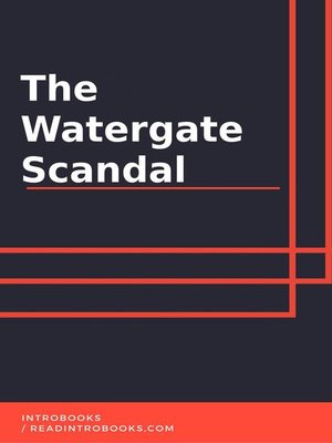 cover image of The Watergate Scandal